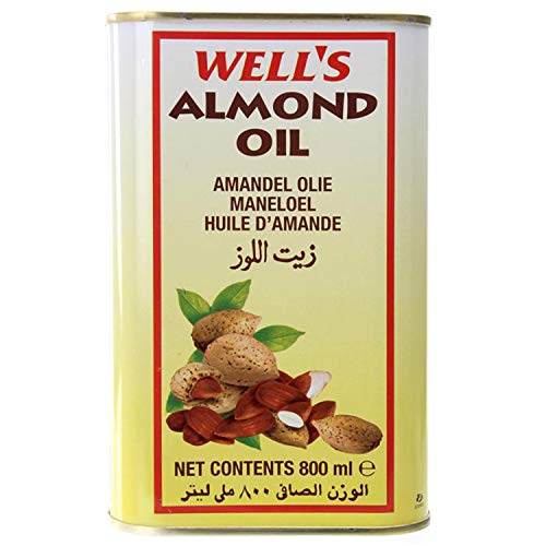 Wells Almond Oil - 800ml (Pack of 3)