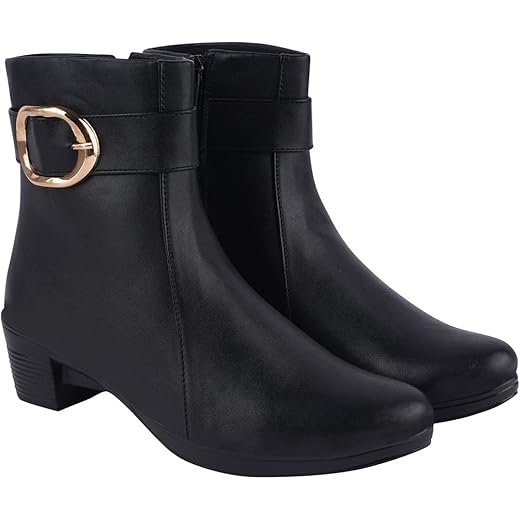 Shoetopia Womens Zip Boots