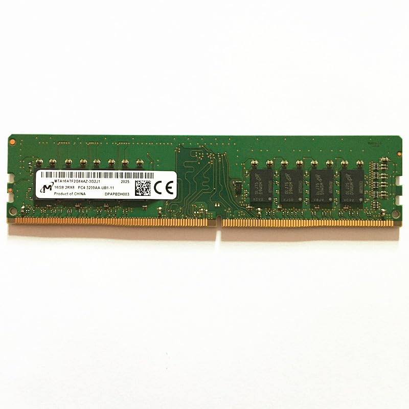 Micron ddr4 16gb 3200MHz Desktop Memory 16GB 2RX8 PC4-3200AA-UB1