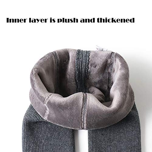 Thickened Winter Kids Girls Fleece Warmth Long Pants Baby Lined Leggings Girls Pants Girl Pants Set4