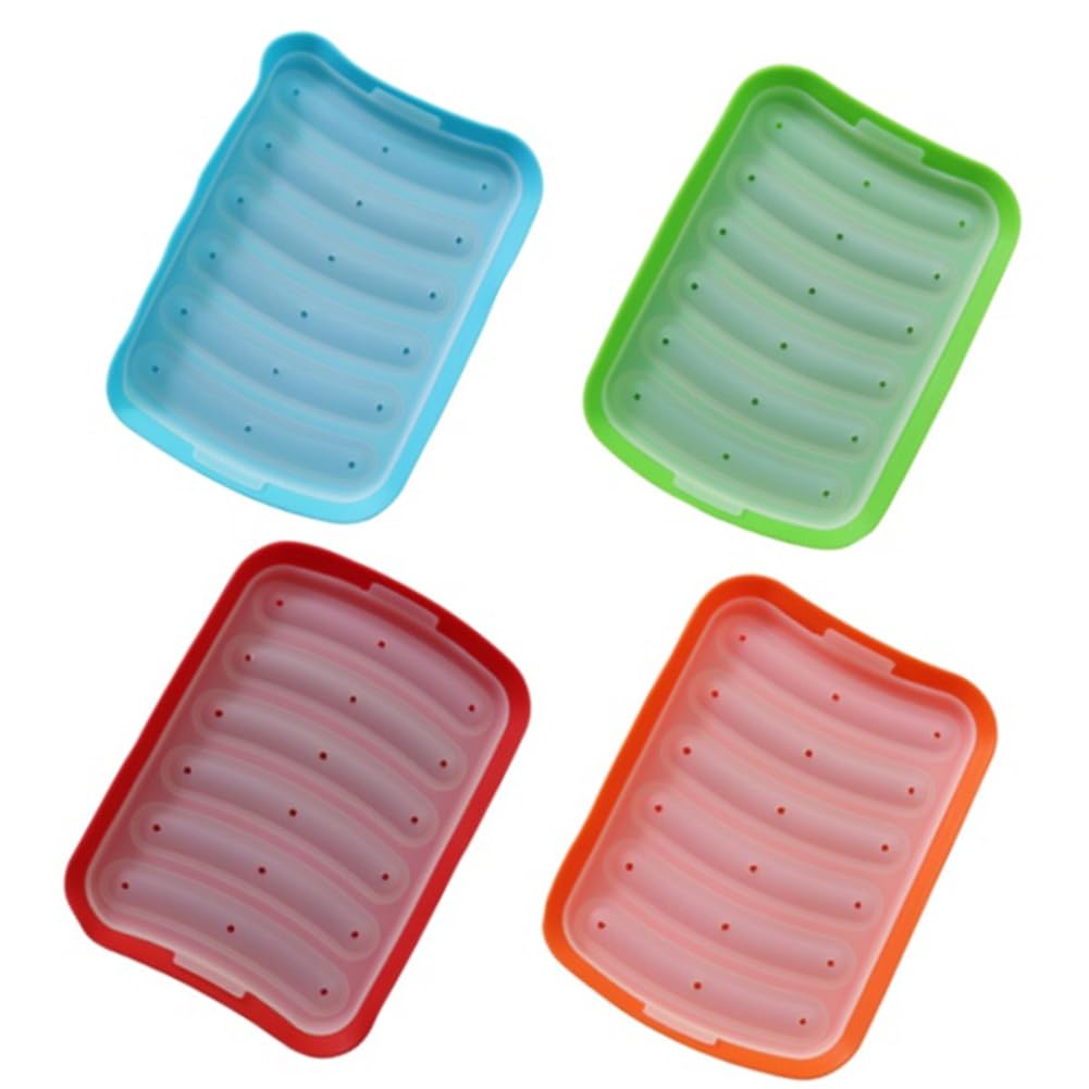 TYREE Silicone Sausage Maker Mold DIY Silicone Handmade Hamburger Hot Dog Mold Reusable Kitchen Accessories Gadget