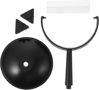 PLAFOPE 1 Conjunto De Suporte De Cristal Prisma Suporte De Vidro Suporte De Ângulo Reto Prismas Triplos Física Espectro De Luz Ensino Cristal Óptico Prisma Luz Espectro Ferramenta