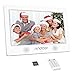Produktbild Andoer 10,1 Zoll Digitaler Bilderrahmen 1024x600 Auflösung Bildschirm Unterstützung Kalender/Uhr/Wecker/Foto/Musik/Video mit Fernbedienung+8 GB Speicherkarte Schönes