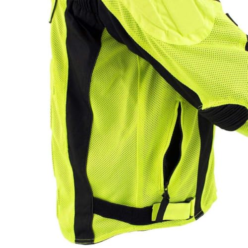 Image of Milwaukee Leather Men's CE Armored Textile Motorcycle Rider Jacket - Year Round Wear