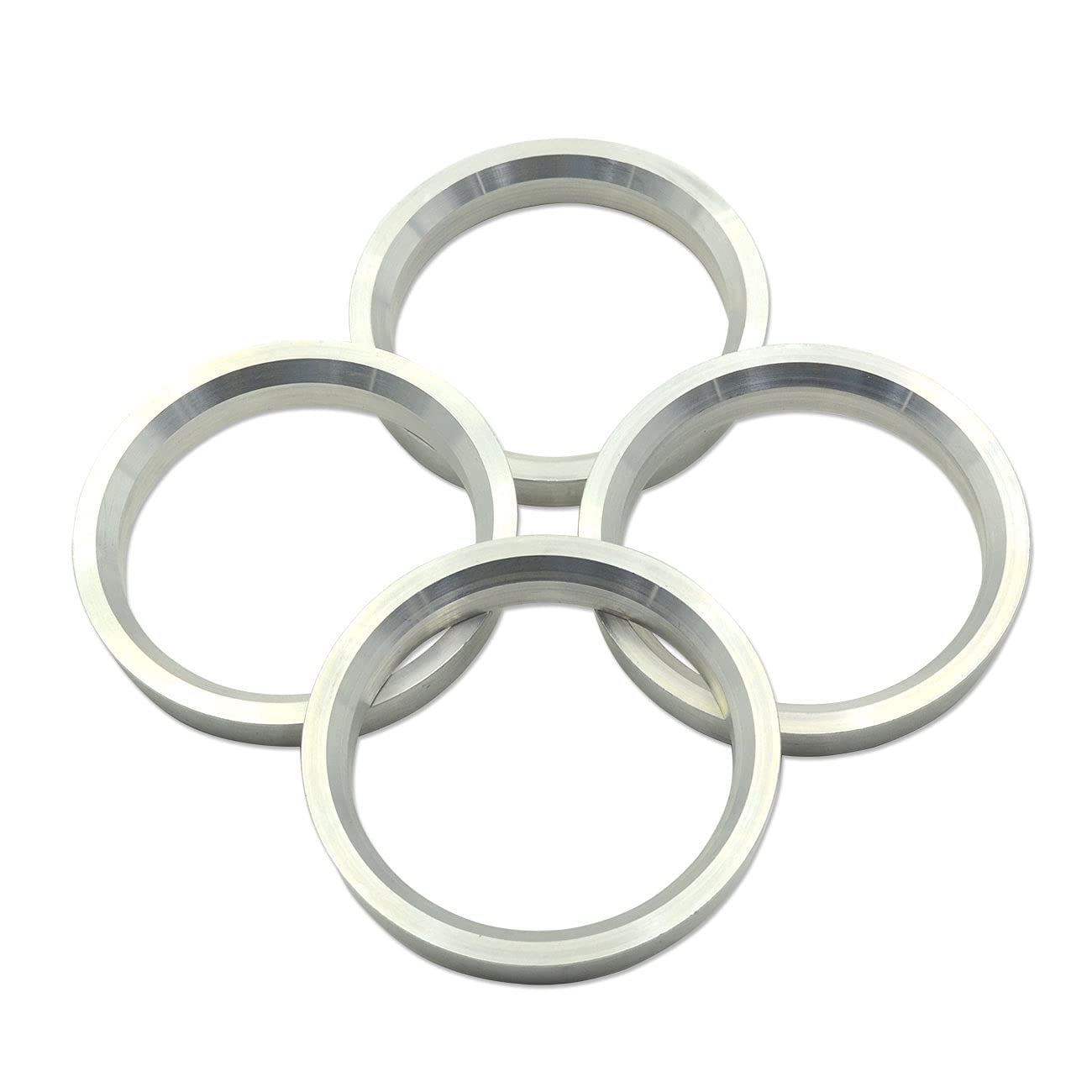 Buy GoldenSunny Hub Centric Rings 56.1 to 67.1, Silver Aluminum Hubcentric Rings Compatible with