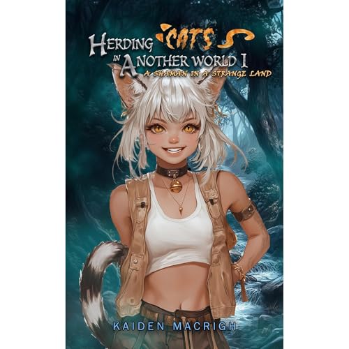 Herding Cats in Another World 1 – A Shaman in a Strange Land Audiolibro Por Kaiden MacRigh arte de portada