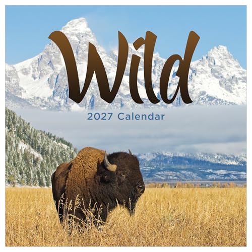 TF Publishing 2027 Wild Wall Calendar - 12 x 12 inches