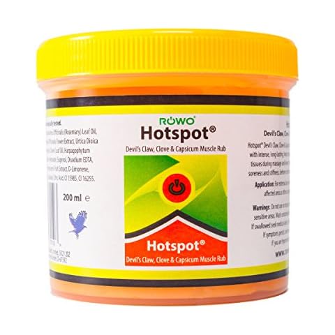 Hotspot Devils Claw, Clove and Capsicum Muscle Rub 200 ml tub Cover
