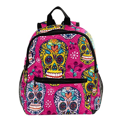 Sac à dos enfants 30,5 cm robuste et léger contre le mal de dos motif mexicain