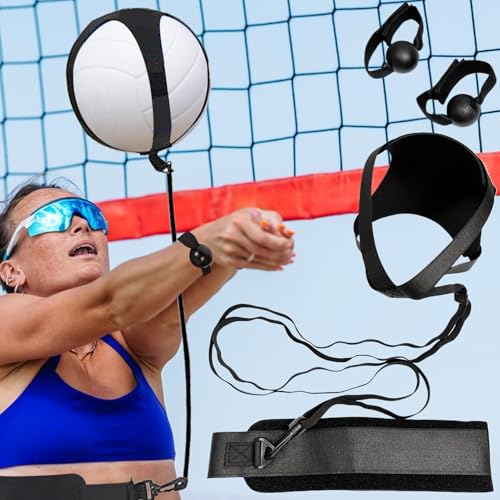 Equipo de entrenamiento de vóleibol infantil y juvenil para pases y remates en casa o playa 3