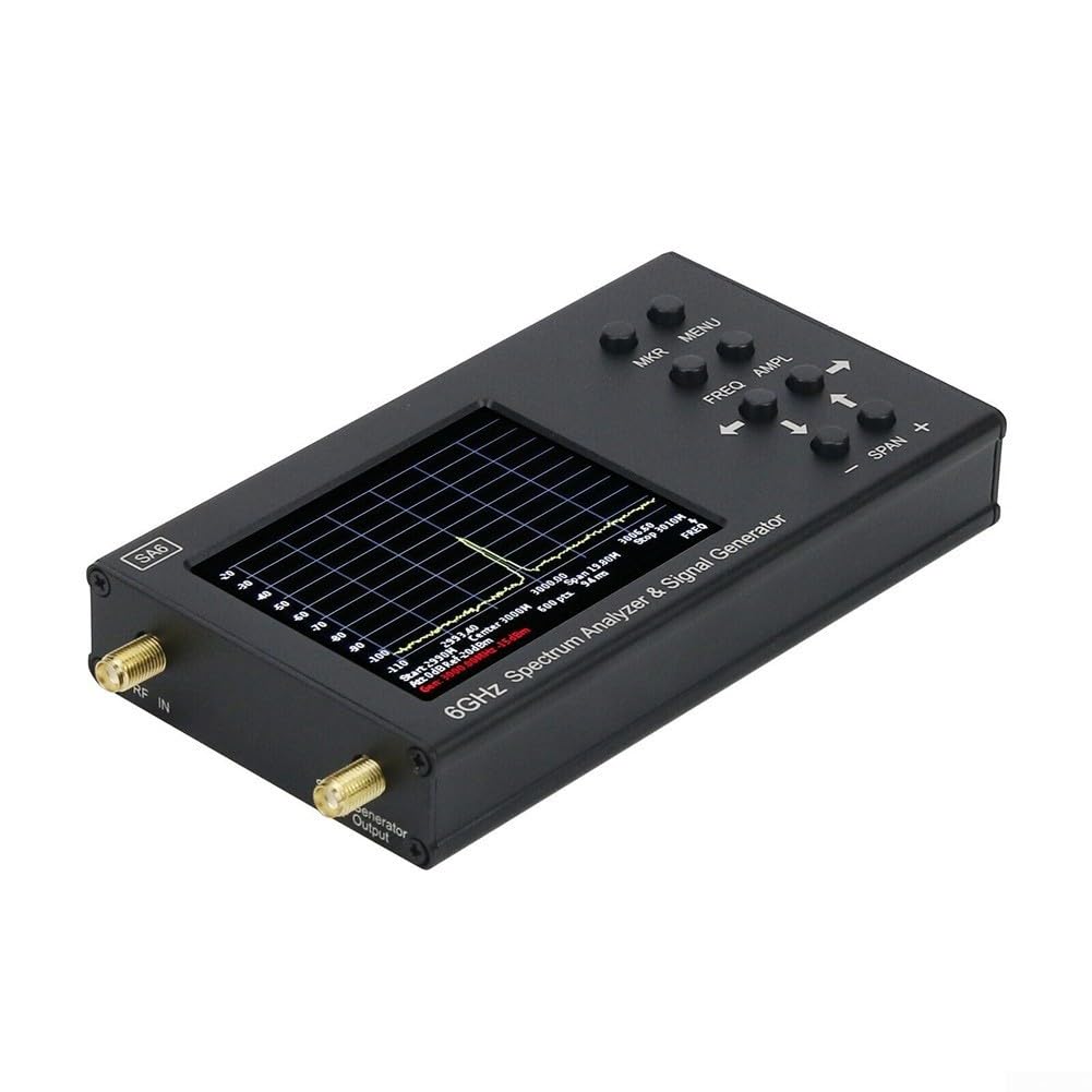 SA6 - Analizador de espectro portátil de 6 GHz con generador de señal para prueba WiFi LTE RF dispositivo portátil
