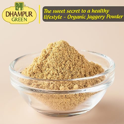 Image of Dhampure Speciality Organic Jaggery Powder, 800G | Desi Shakkar Powder | Source of Minerals | Healthier Substitute for White Sugar | Free from Chemical Fertilizers, Preservatives