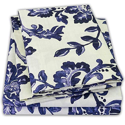 Queen Size Bed Sheets - Breathable Luxury Sheets with Full Elastic & Secure Corner Straps Built In - 1800 Supreme Collection Extra Soft Deep Pocket Bedding Set, Sheet Set, Queen, Tuscany