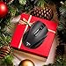 VicTsing MM057 2.4G Wireless Portable Mobile Mouse Optical Mice with USB Receiver, 5 Adjustable DPI Levels, 6 Buttons for Notebook, PC, Laptop, Computer - Black