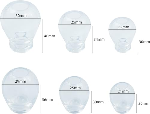 Miniatura 4 de 6 moldes de resina en forma de huevo y gota de agua de alta transparencia, moldes de resina epoxi de gota de agua para huevos, moldes de esferoides
