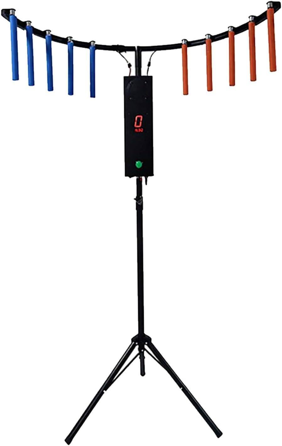 XUXIAO Catch Stick Arcade Game Machine Party, Reflex Reaction Stick Game Machine Black