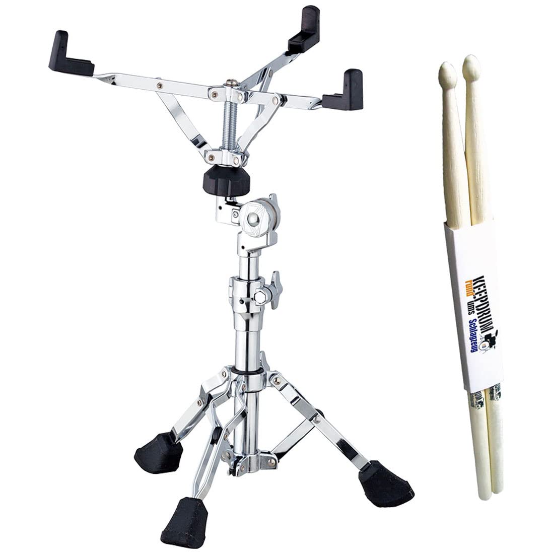 Tama HS80W Roadpro Support pour caisse claire + baguettes Keepdrum