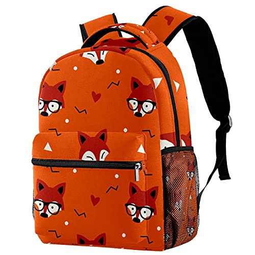 Sac à dos voyage renards orange : cadeau de loisirs idéal enfants