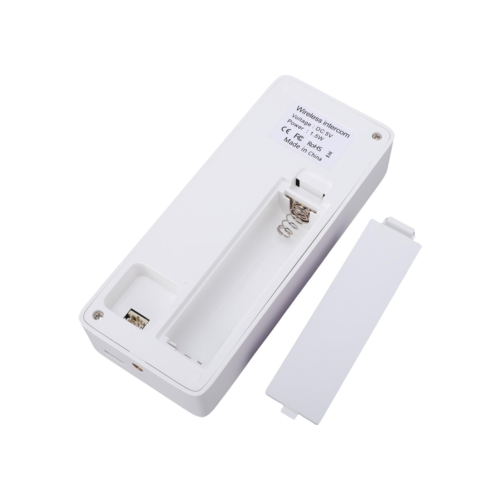 Marhynchus Timbre Inalámbrico Intercomunicador con Conversación Bidireccional, Pulsador para Desbloquear, Timbre con Vídeo Inteligente de 433MHz para Casa, Apartamento, Villa, Aula