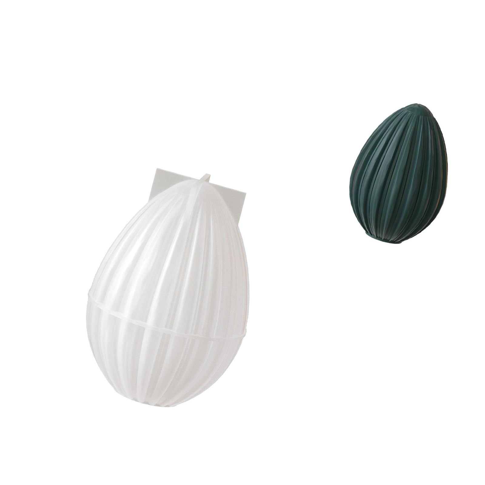 Xjdzineq Sturdy Silicone Eggs Shaped Ideal for Making Festival Scented Eggs Shape