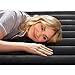 INTEX 64147ED Dura-Beam Standard Pillow Rest Air Mattress: Fiber-Tech – Full Size – Built-in Electric Pump – 10in Bed Height – 600lb Weight Capacity