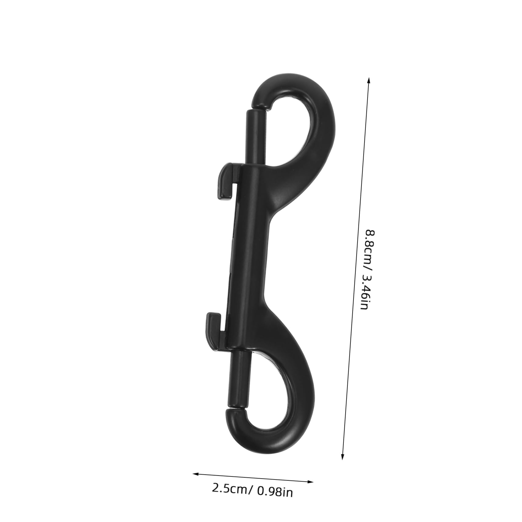 SOLUSTRE Bolt Snaps Double Ended Hook Spring Chain Buckle Heavy Duty 4 Pack Ropes Chains Belts Horse Leads