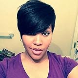 Women's Short Pixie Cut Wigs for Black Women Short Hair Black Wigs Short Wigs