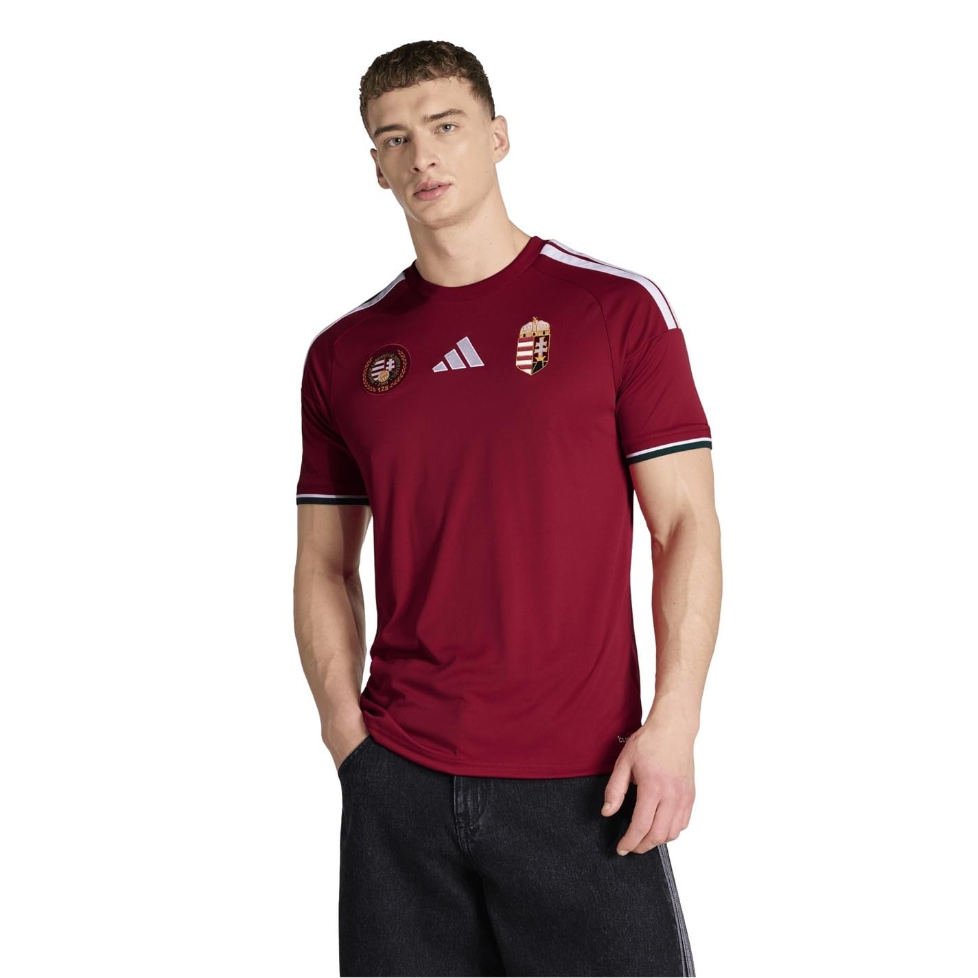 adidas Męska koszulka domowa na Węgrzech Mistrzostwa Świata 2026 z krótkim rękawem