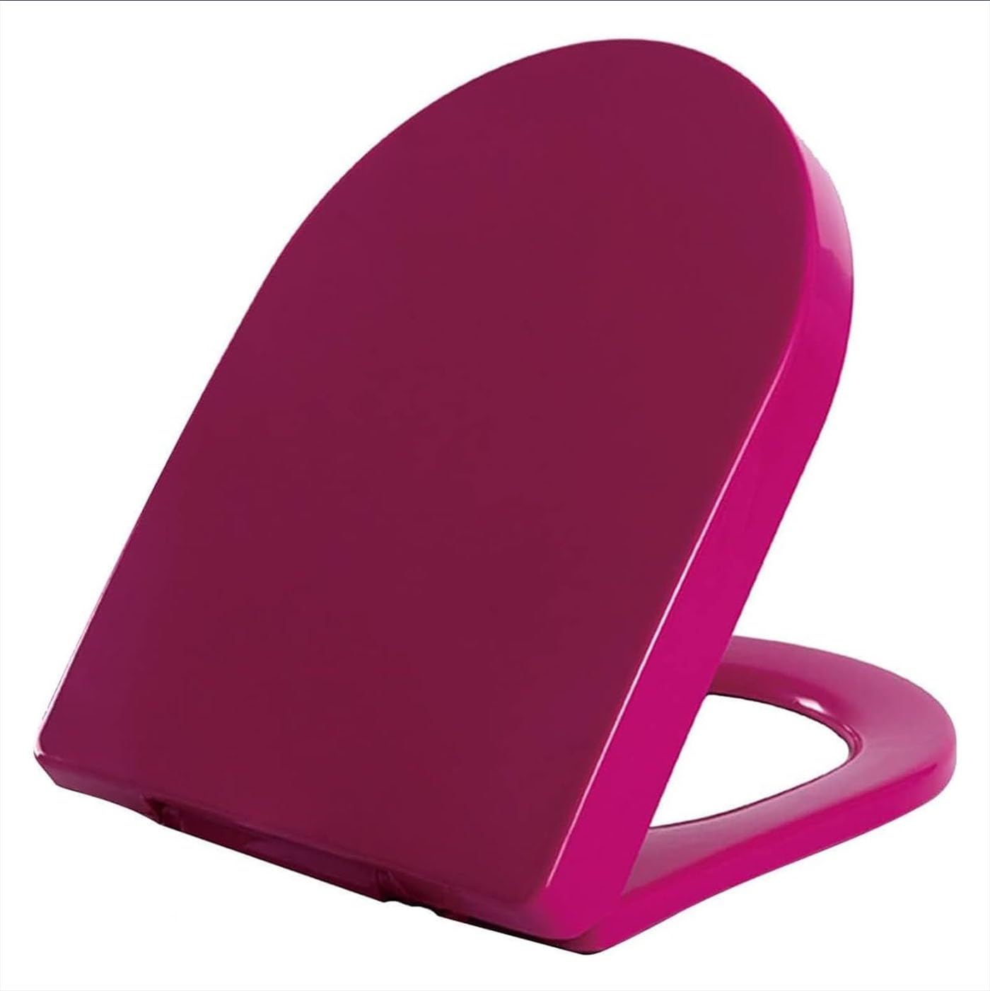 Copri bidet morbido a forma di O Copriwater colorato Coprisedile per WC Tappetino per sgabello Inverno caldo Accessori per il bagno lavabili a maglia-Grigio