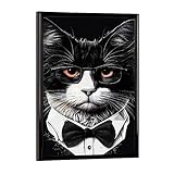 artboxONE Poster mit schwarzem Rahmen 18x13 cm Für Kinder 