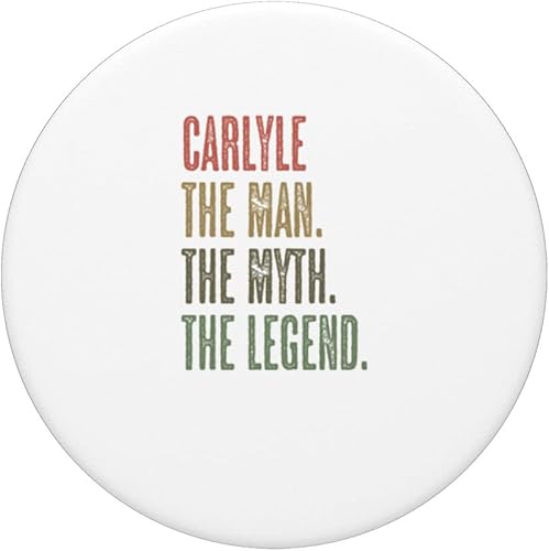 Miniatura 3 de CARLYLE the Man the Myth the LEGEND  FUNNY - Men Boys Name PopSockets Swappable PopGrip