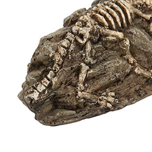 Pssopp Aquarium Decor Resin Dinosaur Fish Tank Ornament Resin Reptile Tank Ornament for Prehistoric Fish Tank Decoration - Image 4