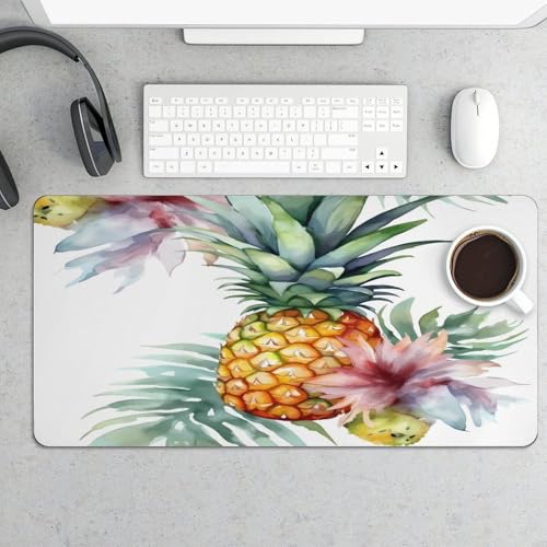 Pads de Escritorio Estilo Piña Tropical 30x60 cm Impermeable miniatura 5