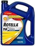 Shell Rotella T6 5W-40 4 Cycle Engine Heavy Duty Motor Oil 1 gal.