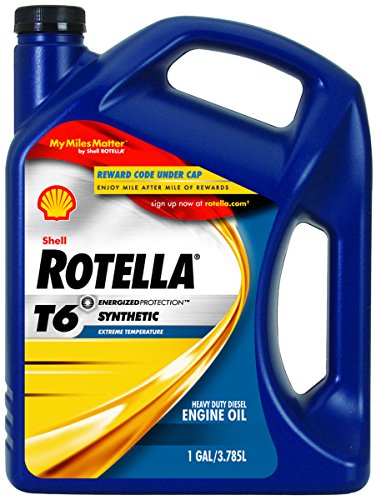 Shell Rotella T6 5W-40 Aceite para Motor 4T 1 gal miniatura 1