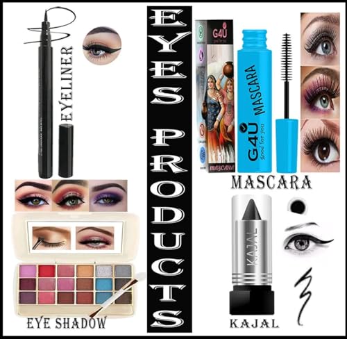 Image of G4U Complete Makeup Set For Women | Pro Beauty Elegance Kit Pack of 17 Pcs | Gift Set For girls A20