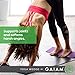 Gaiam Yoga Block Wedge - Lightweight EVA Foam - Yoga Wedge for Wrist and Lower Back Support - Slant Board for Comfortable Yoga Poses and Angles, (20