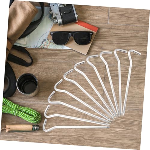 Estacas de Tienda de Aleación de Aluminio con Bolsa de Almacenamiento para Camping para Tiendas en Arena y Suelo para Senderismo y Playa miniatura 7