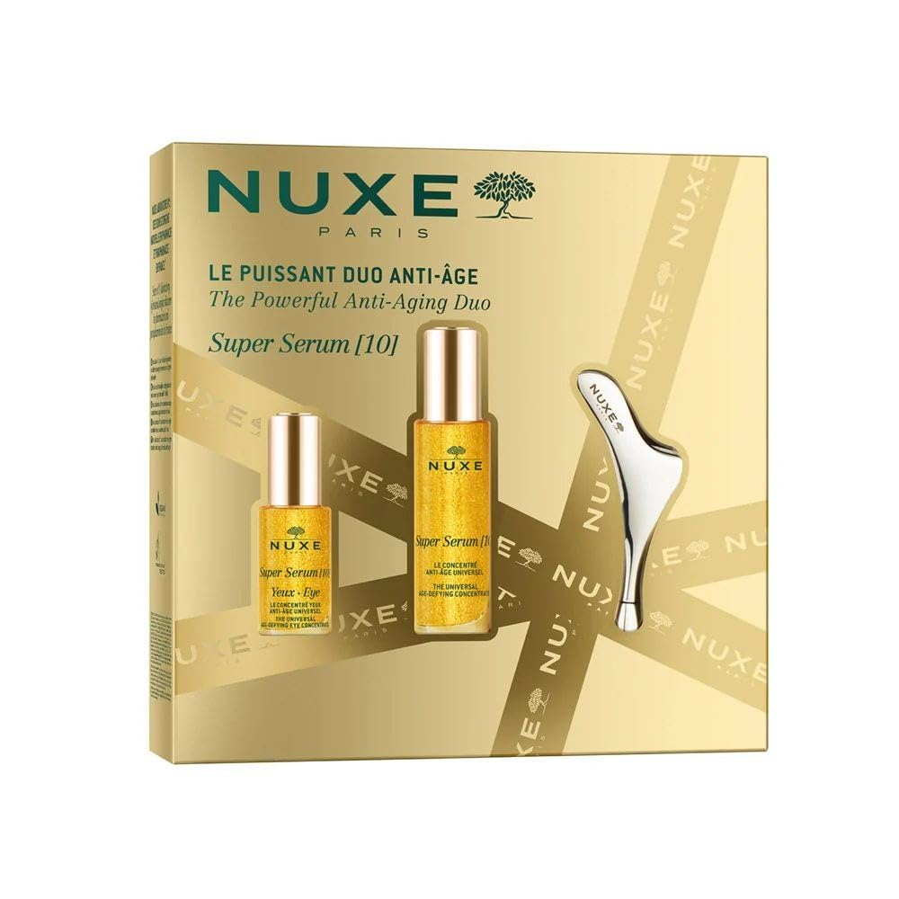 Nuxe Cofanetto Super Serum [10] Il Potente Duo Anti Età Siero Concentrato 30ml + Contorno Occhi 15ml