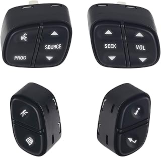Steering Wheel Control Switch Button Compatible with Chevy GMC Cadillac