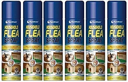 Neel Saanjh Flea Spray Household, Flea Repellent Spray For Dogs And Cats, Kills & Repel Fleas, Long Lasting Protection, Safe for Dogs and Cats, Easy Application (6 PCS) โ image 1