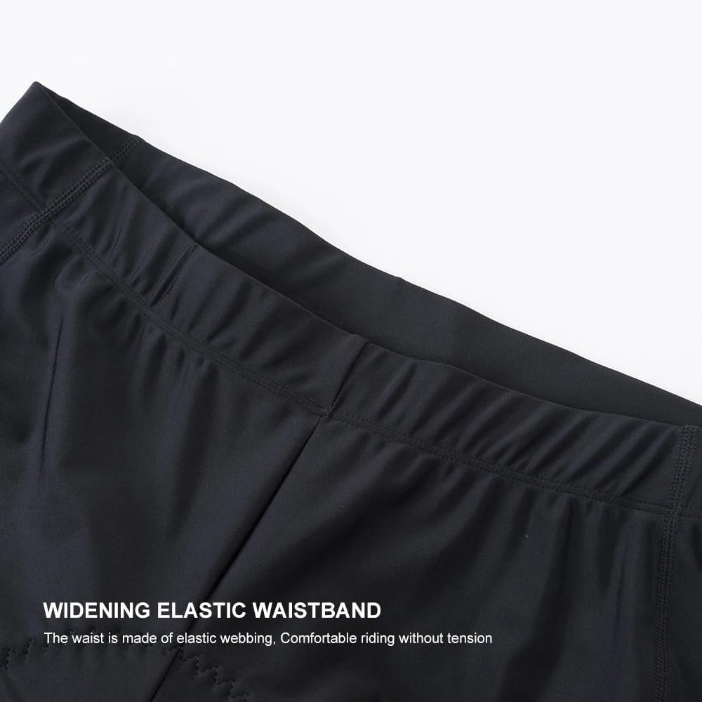 Pantalones Cortos De Ciclismo Pantalones cortos de ciclismo transpirables for hombre, pantalones for deporte carretera, medias for bicicleta, almohadilla esponja a prueba golpes