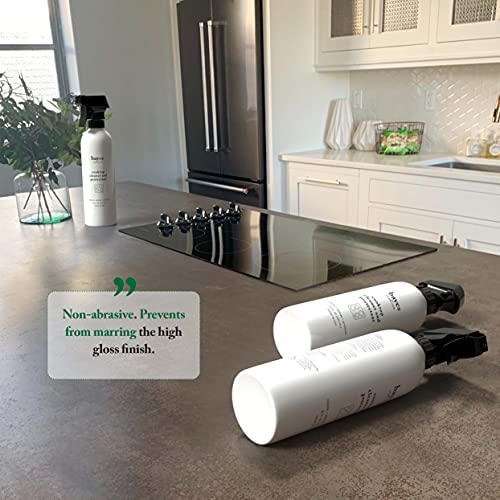 Bayes Cooktop Cleaner And Protectant For Daily Use - Cleans, Shines And Protects Ceramic Glass And Enamel Cooktops - For Fingerprints, Grease, Residue, And Smudges - 16 Oz #TOP4