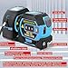 Almighty Ruler 3-in-1 Digital Measuring Tape - LCD Backlight, 16Ft Tape, 60M/196Ft Rangefinder, Data Storage, Durable ABS Case, Perfect for Home & Professional Use & Yellow-1 Pack