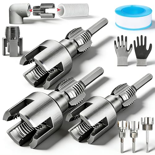 SGRTNN 4-in-1 Water Pipe Threader Set