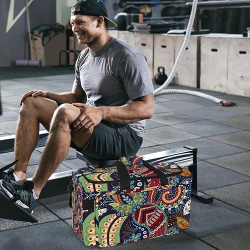 Grand sac entraînement 30 L zèbre multicolore pour optimiser le rangement