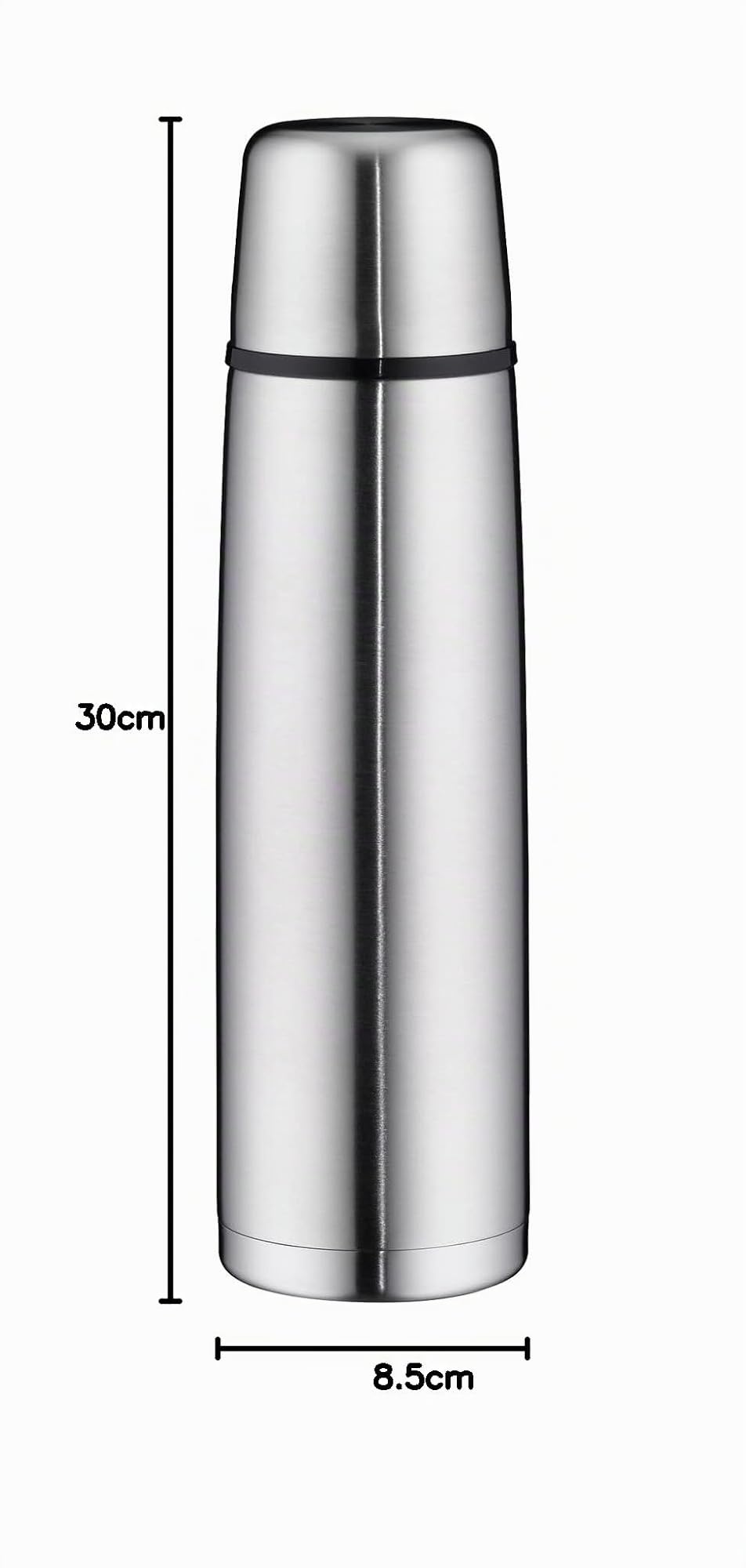 alfi isoTherm Perfect Bouteille isotherme Inox Fermeture vis 1 L