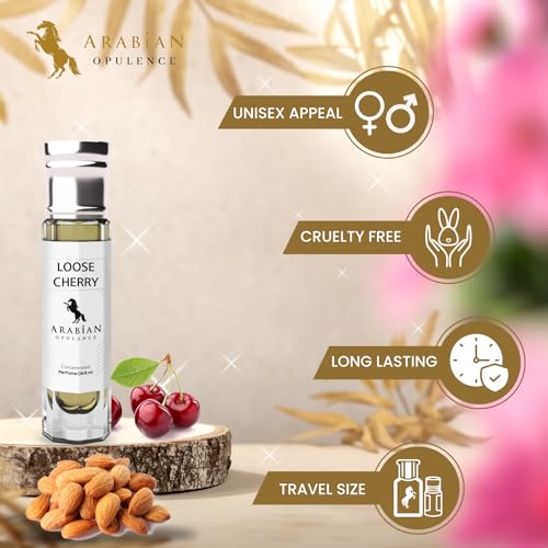 FR313 LOOSE CHERRY unisex perfume oil. 6ml roll-on bottle. Arabian Opulence. Fruity/sweet/almond/nutty/balsamic (6ML) - Image 6