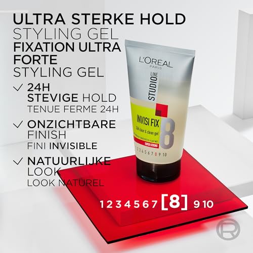 L’Oréal Paris Studio Line Invisi Fix 24h Haargel – 6×150 ml - View 3