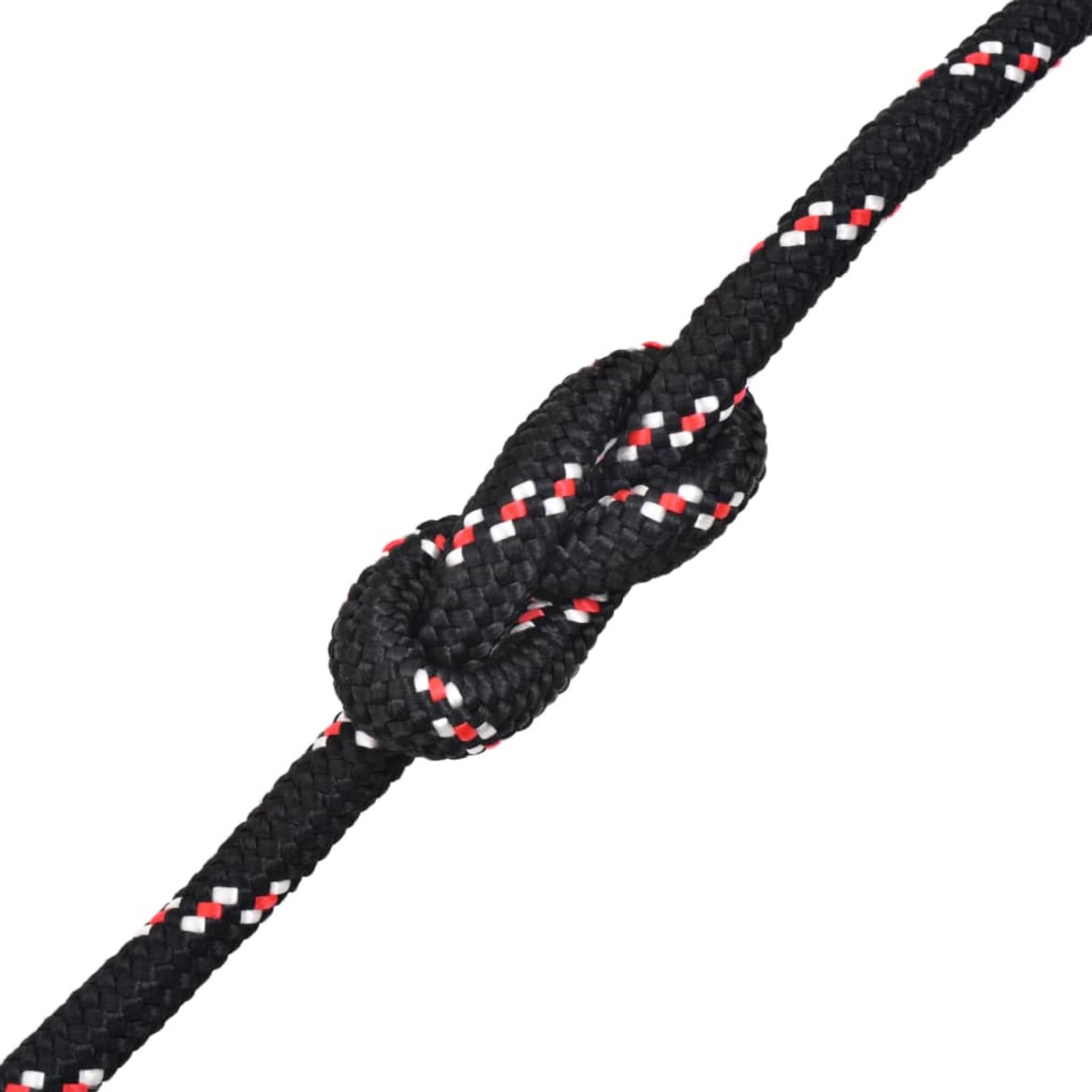 Cuerda Marina de Polipropileno 10 mm 250 m Negra, ZEYUAN Roll Drap, Cuerda Marina, Paracord De Polipropileno, Cuerda Tendedero, Cuerda Toldo Exterior, Cuerda De Lona
